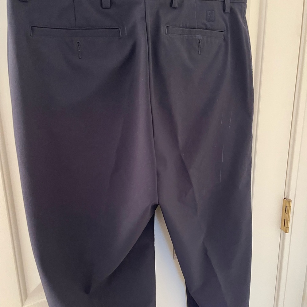 FootJoy Golf Athletic Pants Men's Navy Size 34W x 32L - Picture 8 of 8
